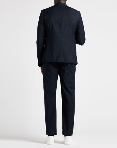 Man Suit Midnight blue Size 42 Polyester, Viscose