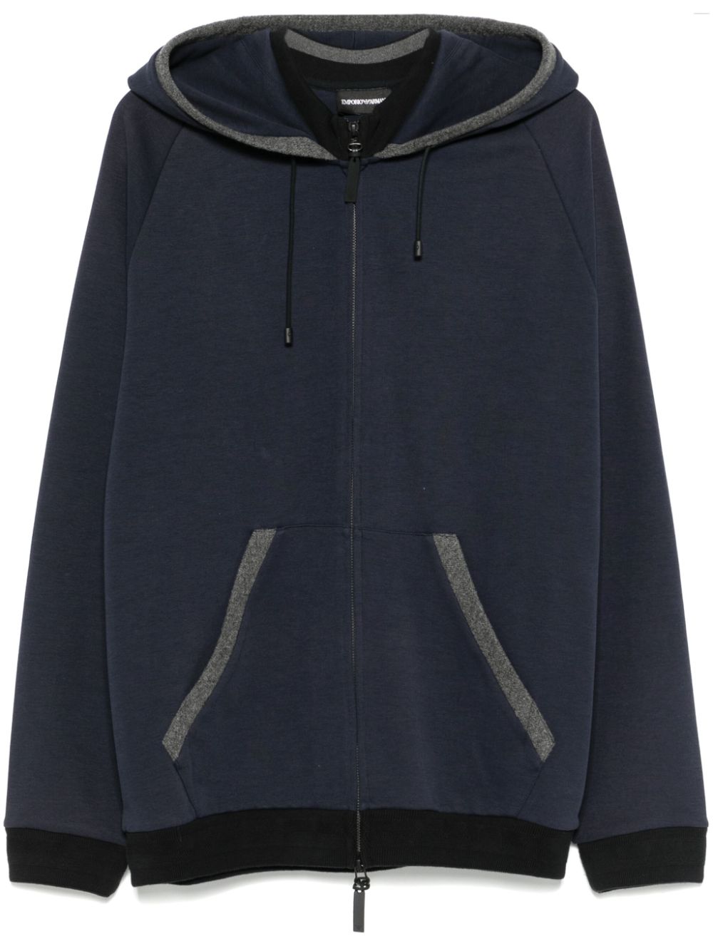 Zip-up hoodie - Blue