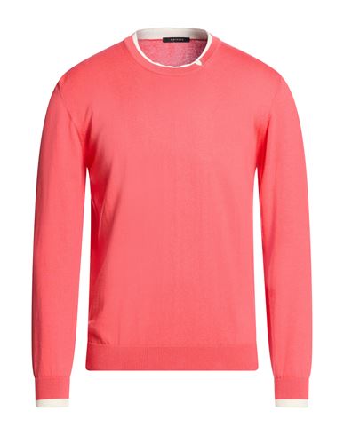 Man Sweater Coral Size 38 Cotton