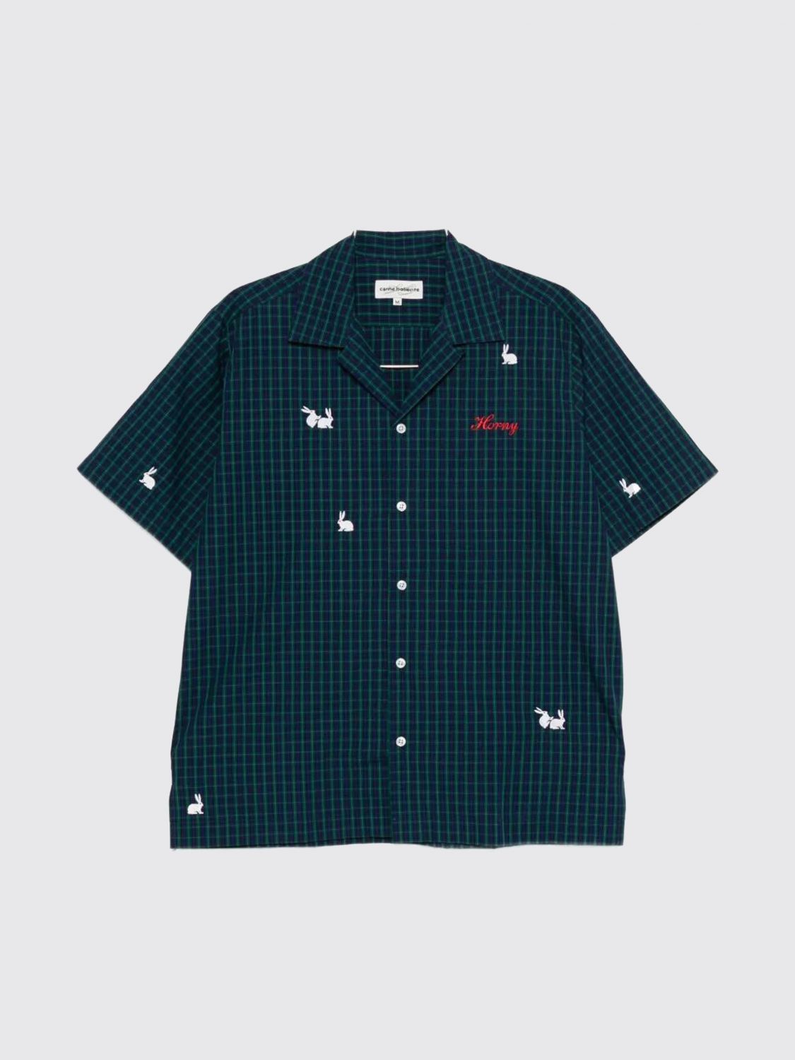 Shirt Men color Green