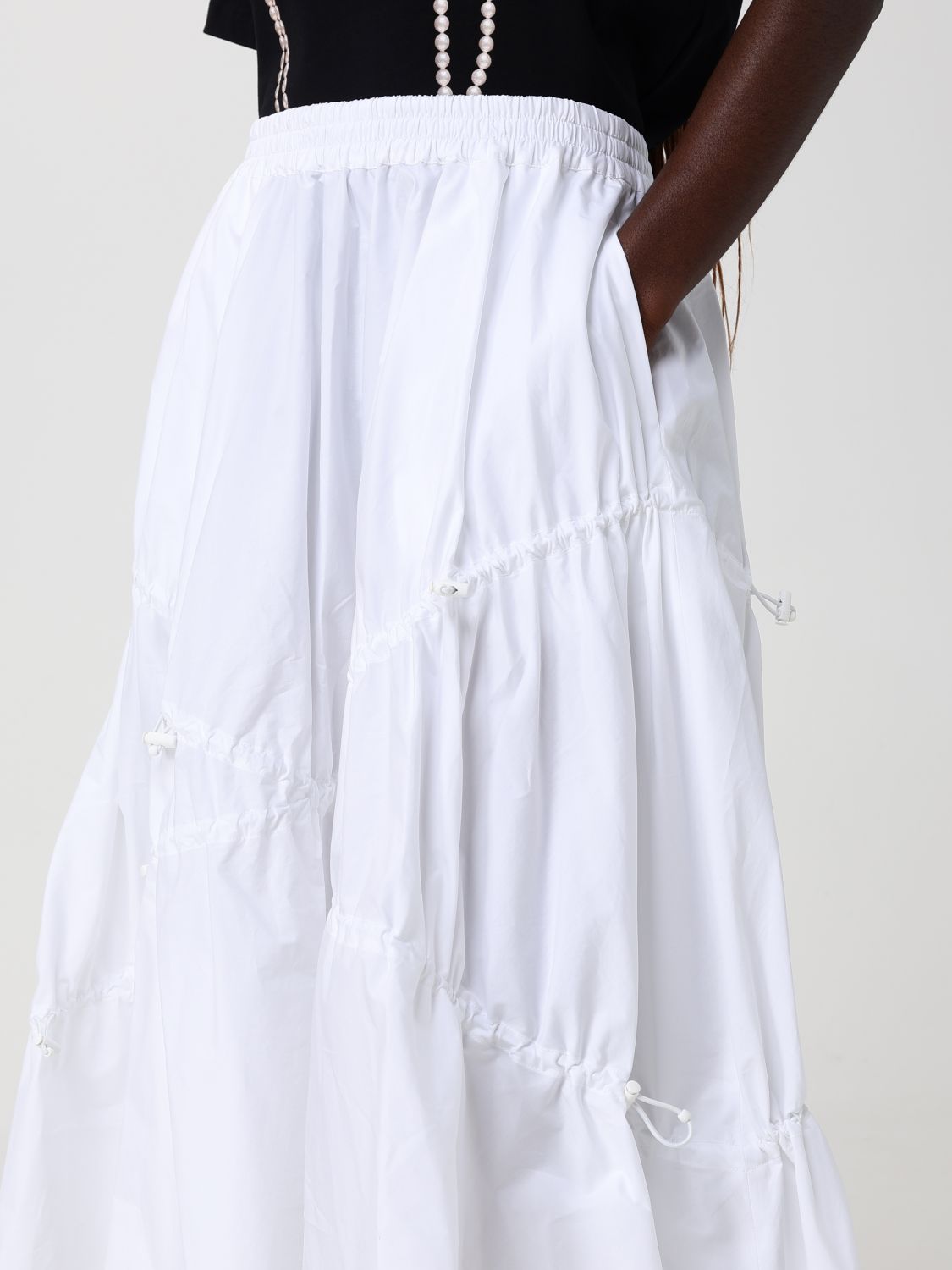 Skirt Woman color White