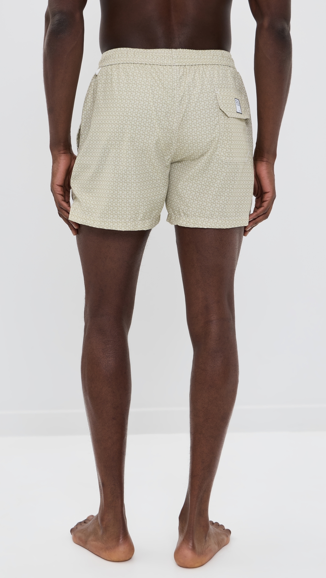 Madeira Swim Trunks 5 Yellow Geo