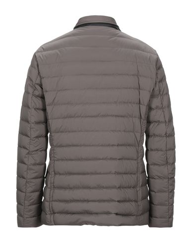 Man Puffer Khaki Size 40 Polyamide, Polyurethane