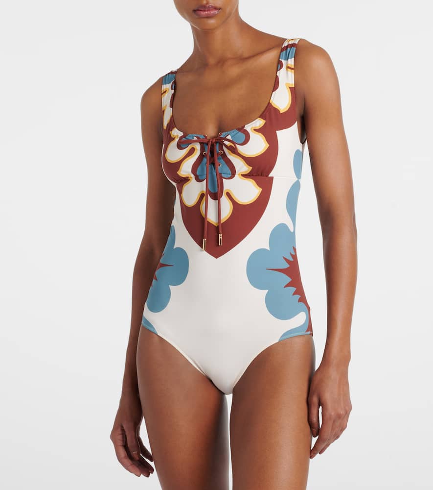 Sunset printed swimsuit