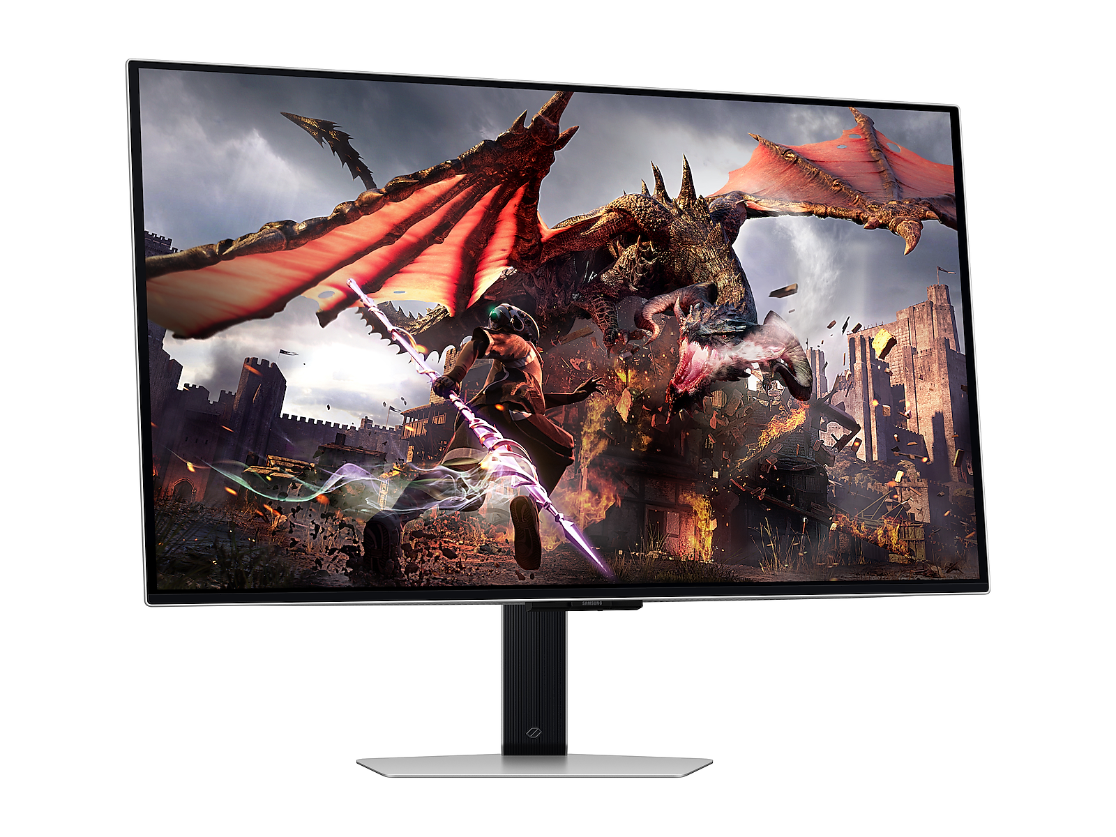 32" Odyssey OLED G8 (G80SD) 4K UHD 240Hz 0.03ms Smart Gaming Monitor with Sleek Metal Design(LS32DG802SNXZA)