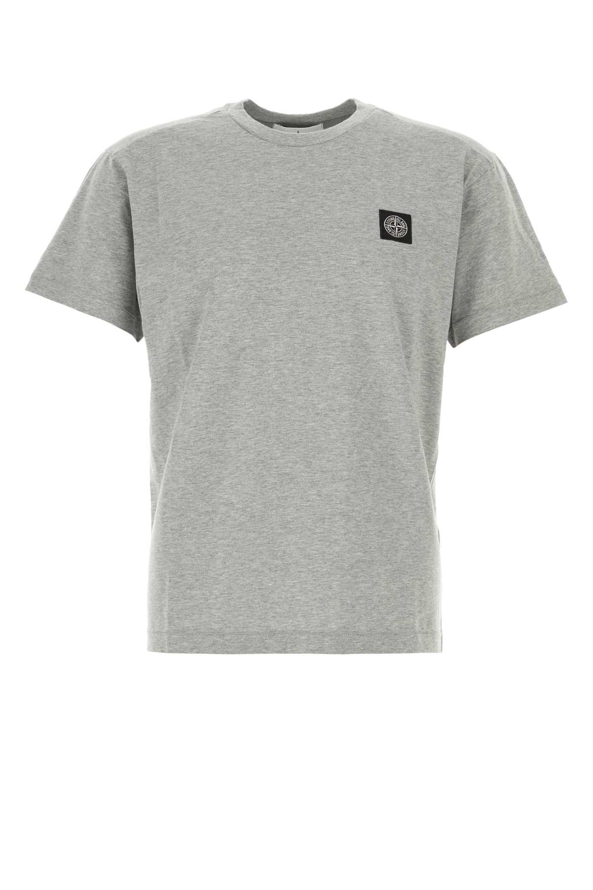 Grey Cotton T-shirt