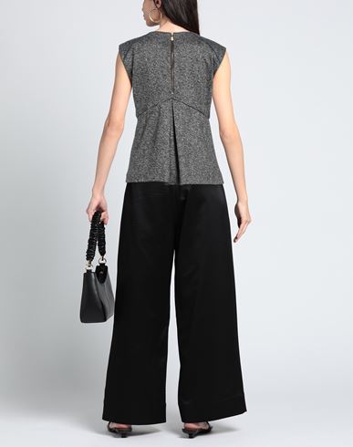 Woman Top Black Size L Viscose, Wool, Polyester, Acrylic