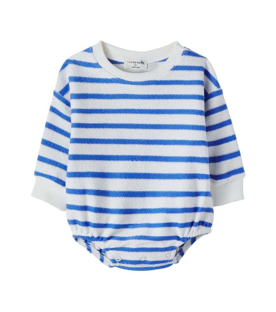 Baby Illetes cotton fleece bodysuit