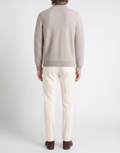 Man Turtleneck Taupe Size 42 Cashmere