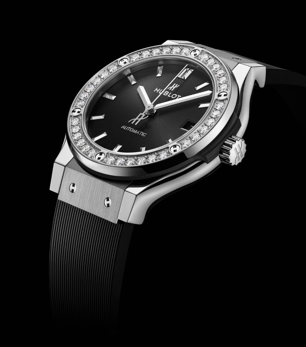 Titanium And Diamond Classic Fusion Watch 38Mm