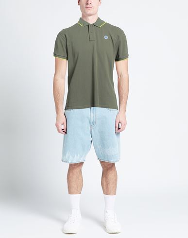 Man Polo shirt Military green