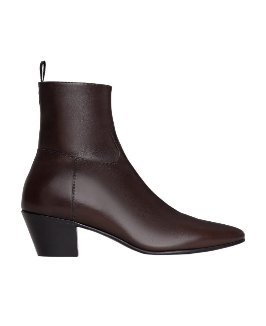 Jacno Zipped Boot in CALFSKIN