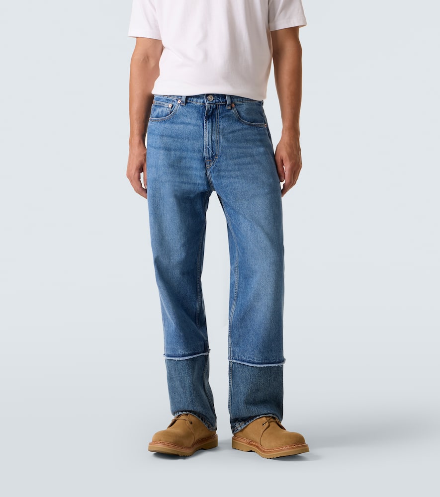 Third Cut mid-rise straight jeans