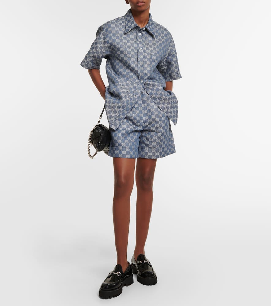 Gucci Sylke Horsebit leather loafers