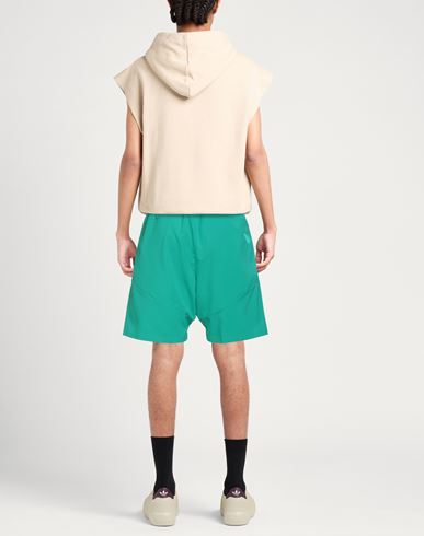 Man Shorts & Bermuda Shorts Turquoise Size M Polyester, Elastane