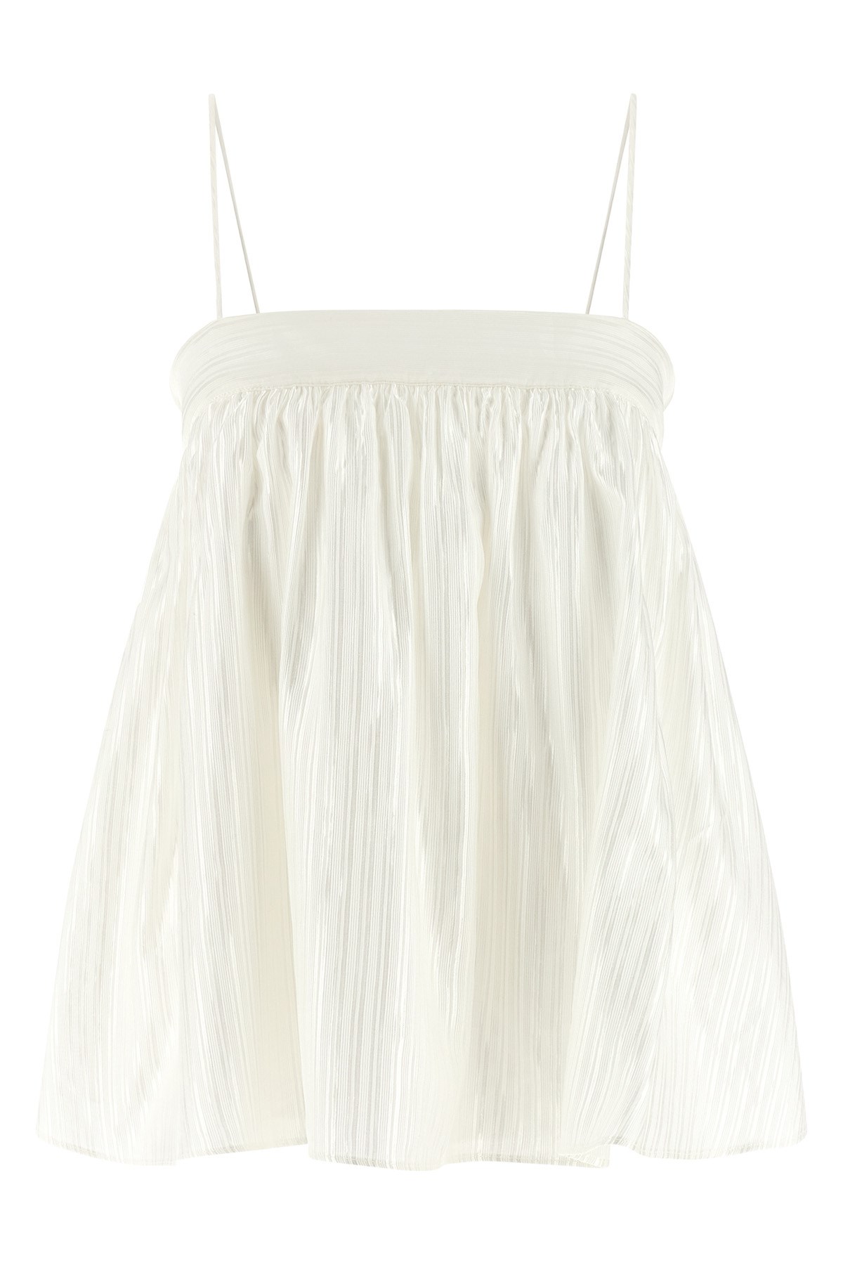Striped Viscose Top