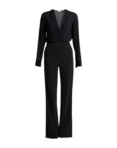 Patrizia Pepe Woman Jumpsuit Black Size 6 Polyester, Elastane
