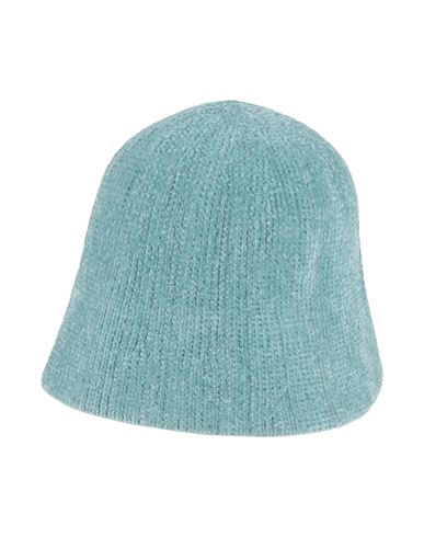 Woman Hat Turquoise Size ONESIZE Polyester
