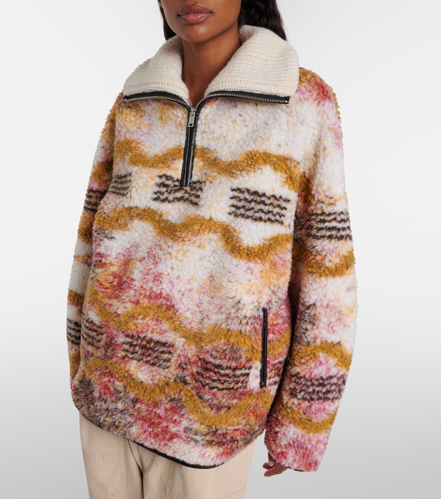 Marner fleece half-zip sweater