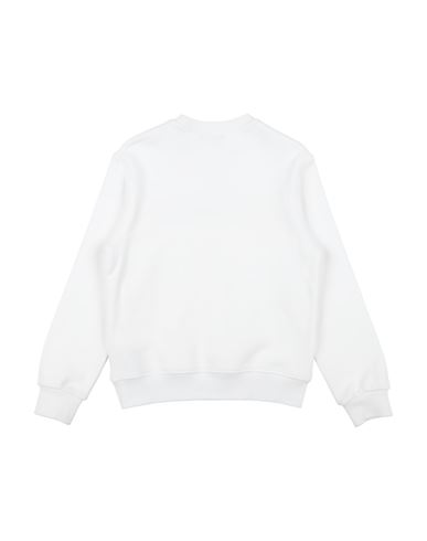 Kid Sweatshirt White Size 10 Cotton, Elastane