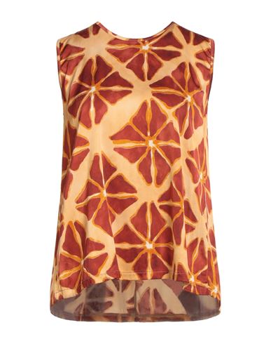 Frida Madè Woman Top Sand Size L Viscose, Elastane