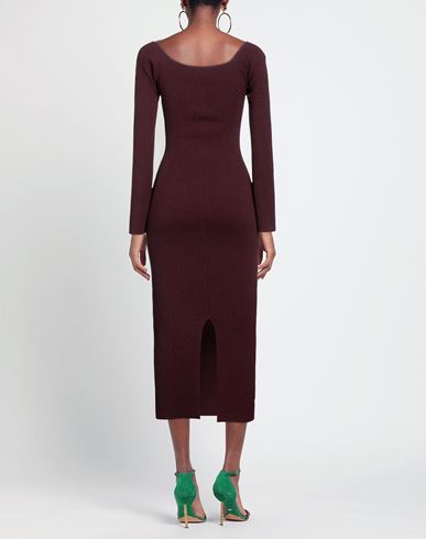 Woman Midi dress Burgundy