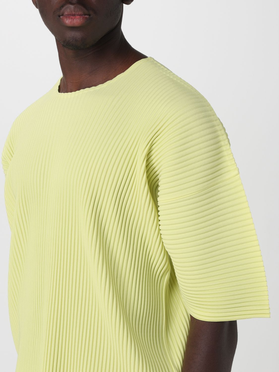 Polo Shirt Men color Yellow