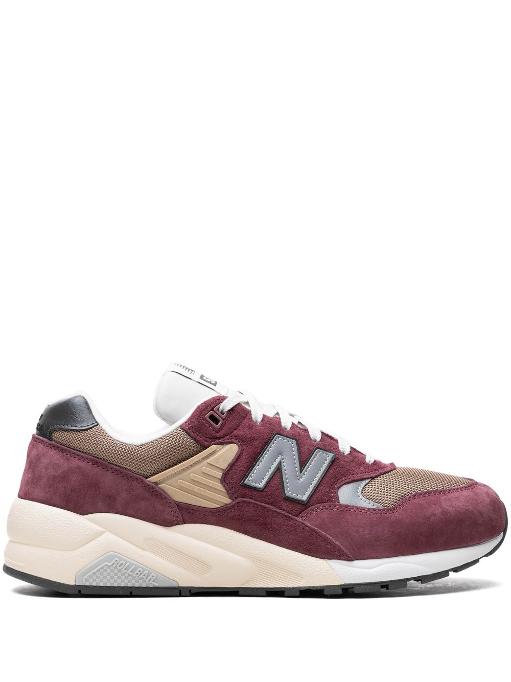 580 chunky panelled sneakers - Red