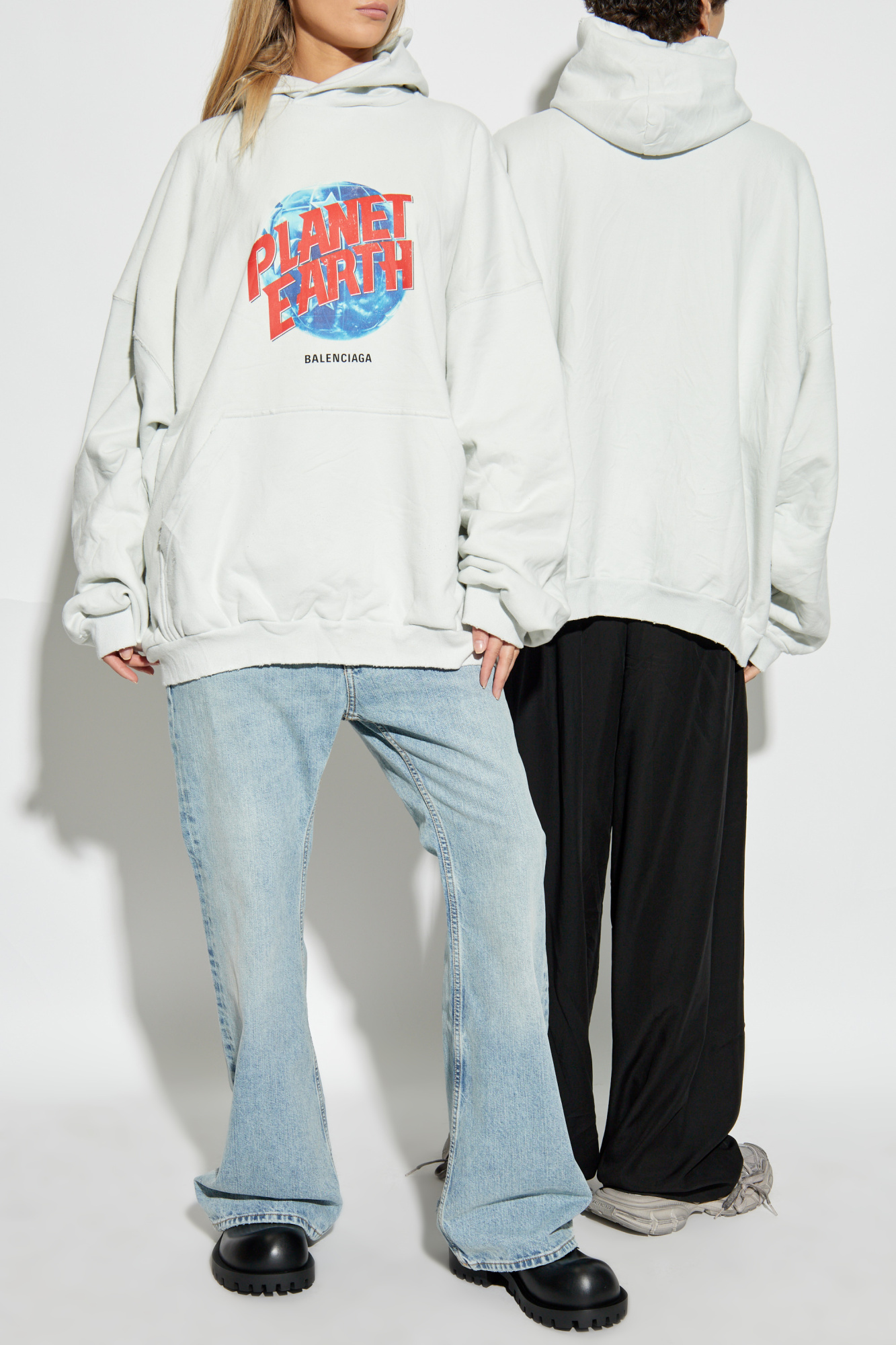 Hoodie, Unisex, Grey
