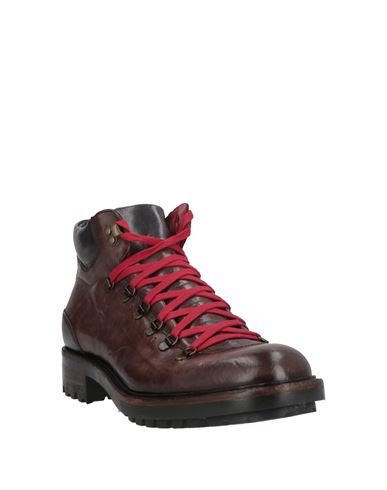 Man Ankle boots Brown Size 11 Leather