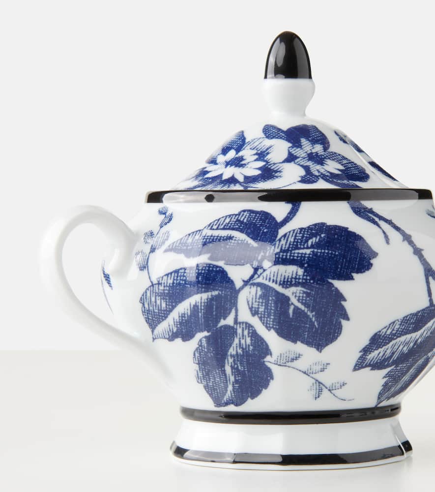 Gucci Herbarium porcelain sugar bowl