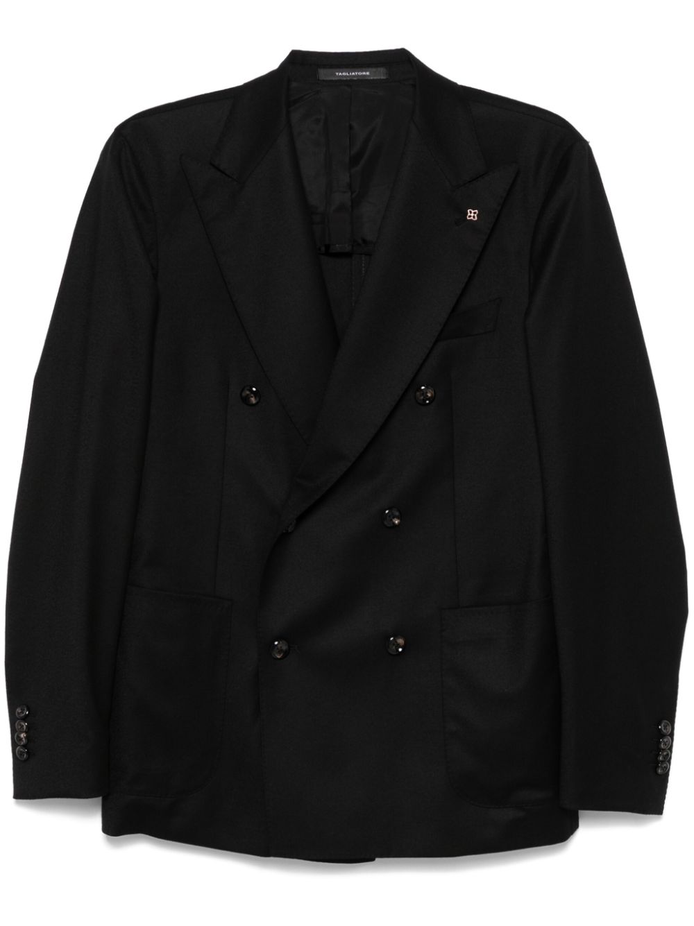 Double-breasted blazer - Black