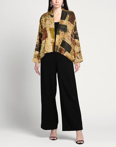 Woman Jacket Sand Size S Silk