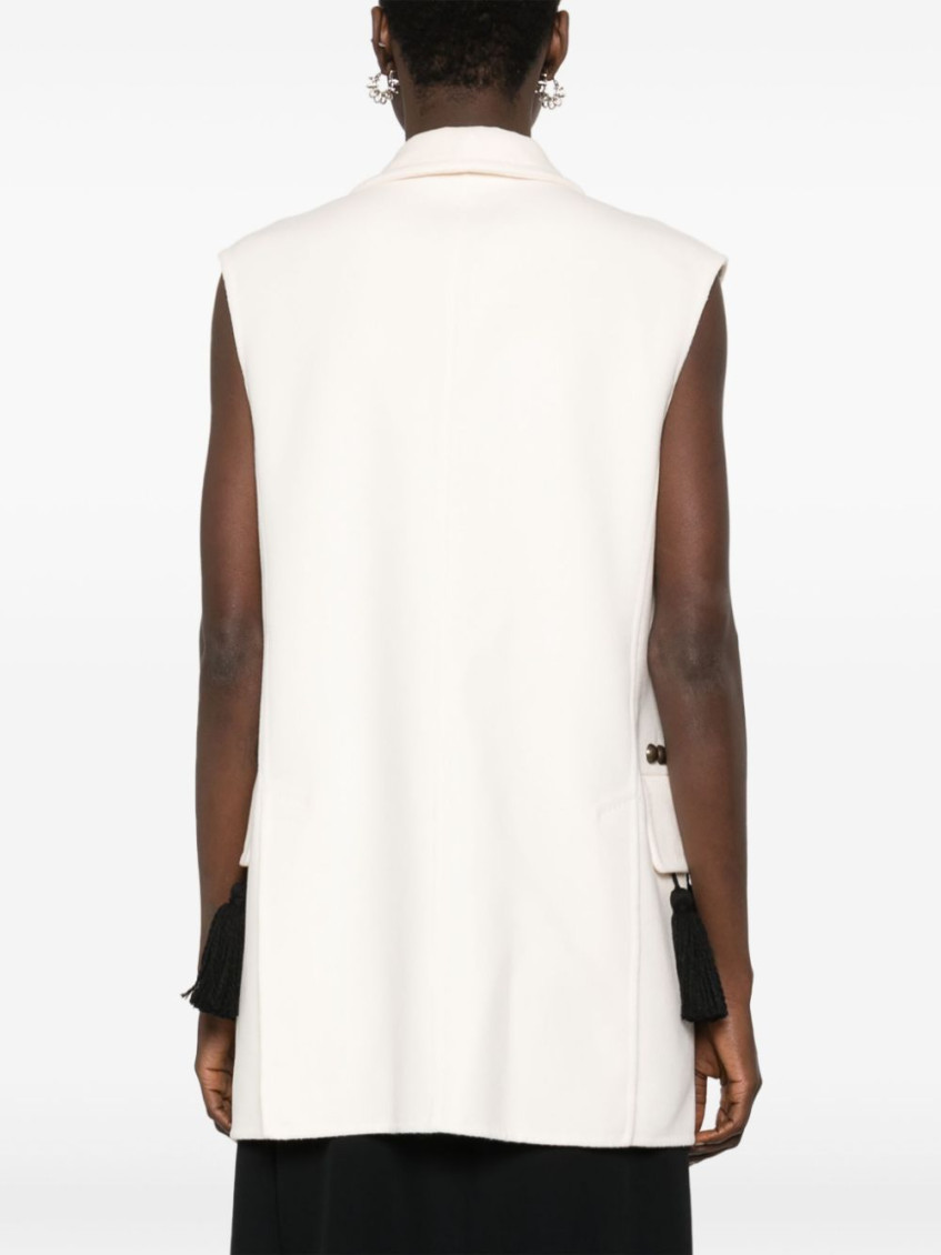 - Studded Wool Vest