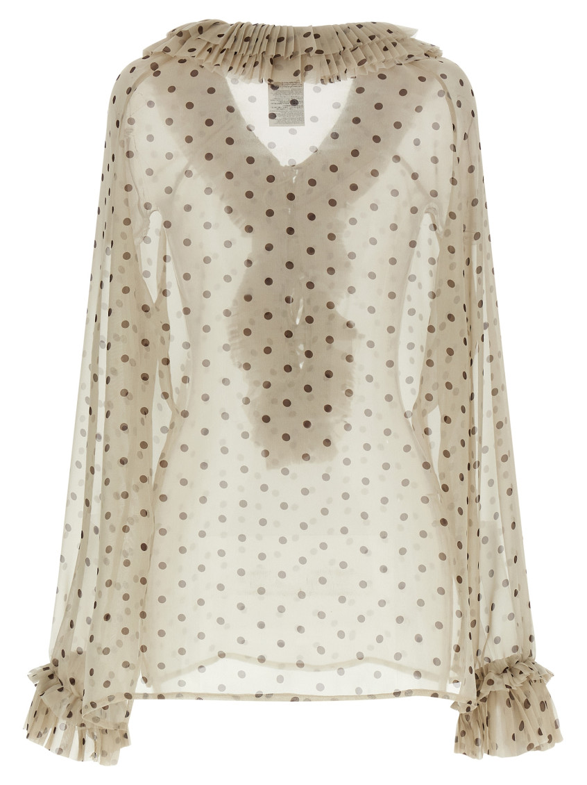 P. A.R. O.S. H. Pallina Shirt And Blouse Beige