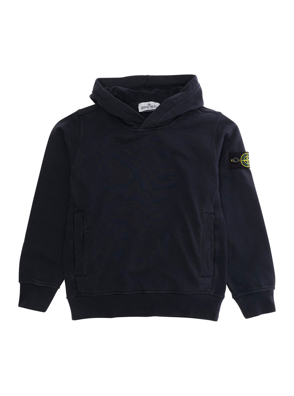 Cotton Hoodie — Navy