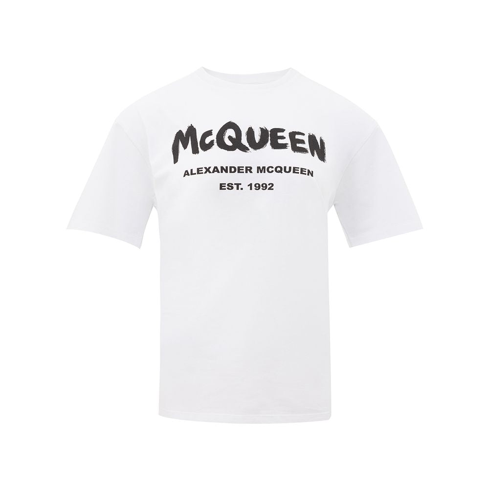 Logo-Print Cotton T-Shirt — White