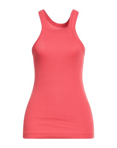 Woman Tank top Tomato red Size L Organic cotton