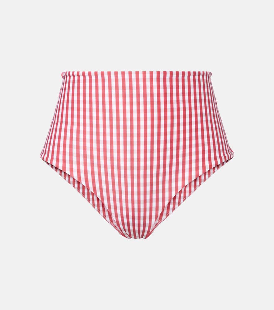 Faithfull Reyes gingham bikini bottoms