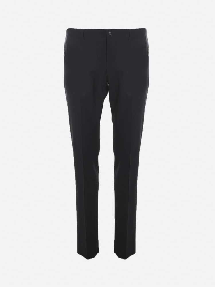Straight tailored trousers