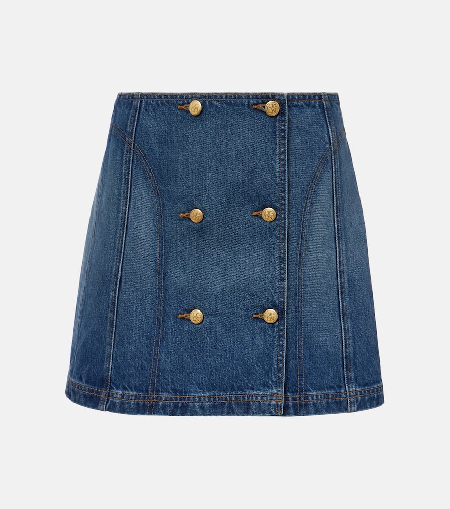 Clara denim miniskirt