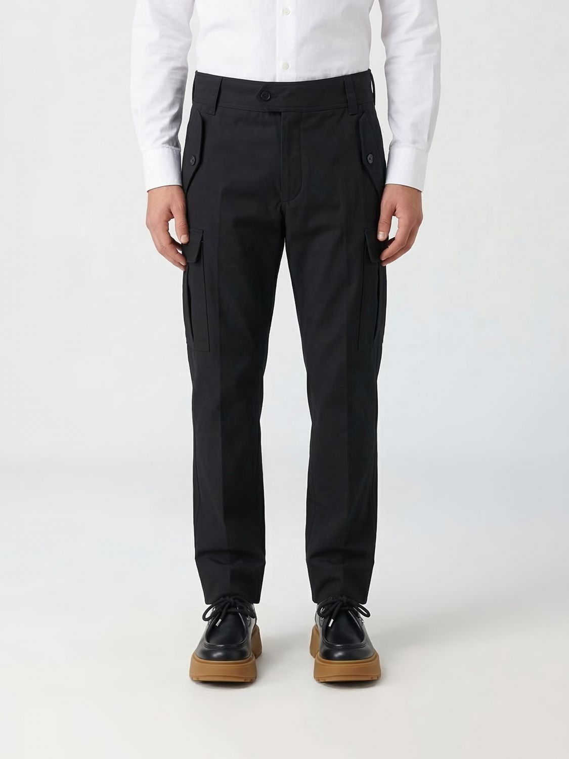 Pants Men color Black