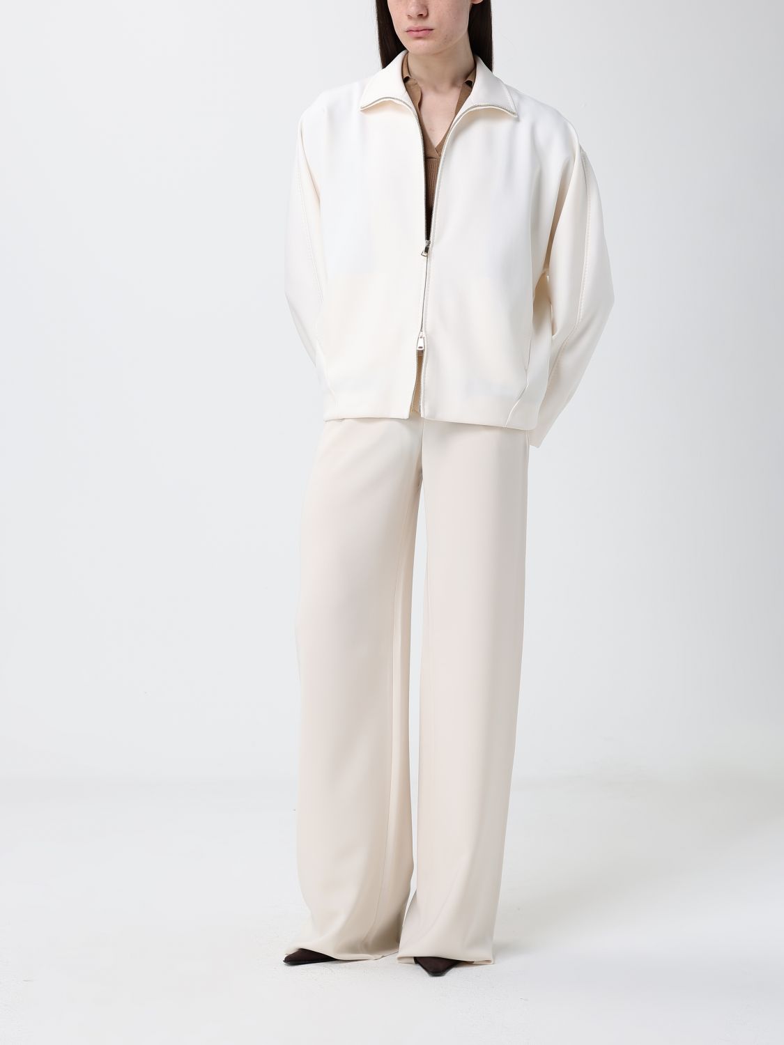 Jacket Woman color Ivory