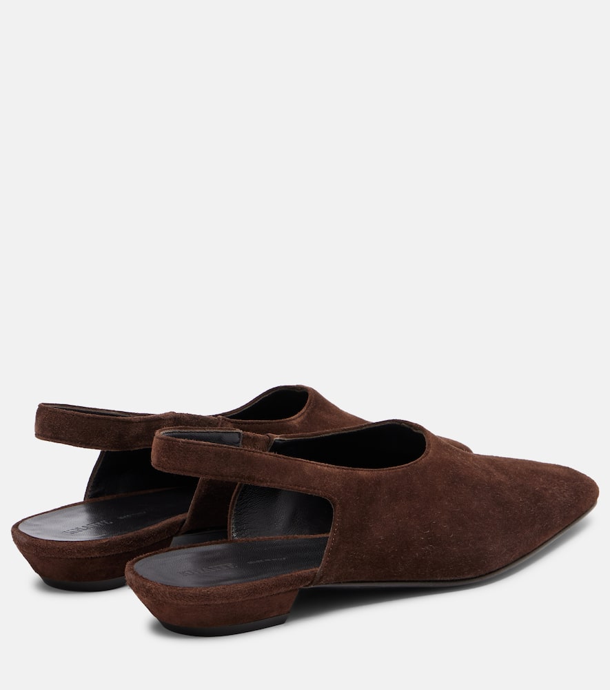 Celia suede slingback flats