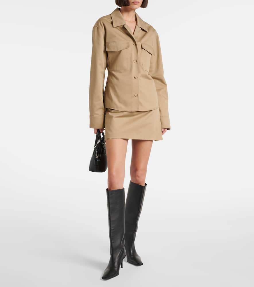 Courrèges Gabardine shirt