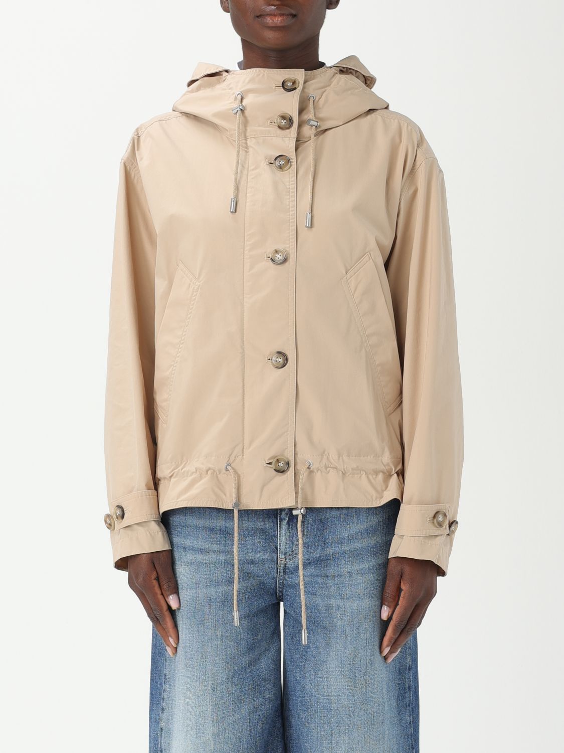 Jacket WOOLRICH Woman color Blue