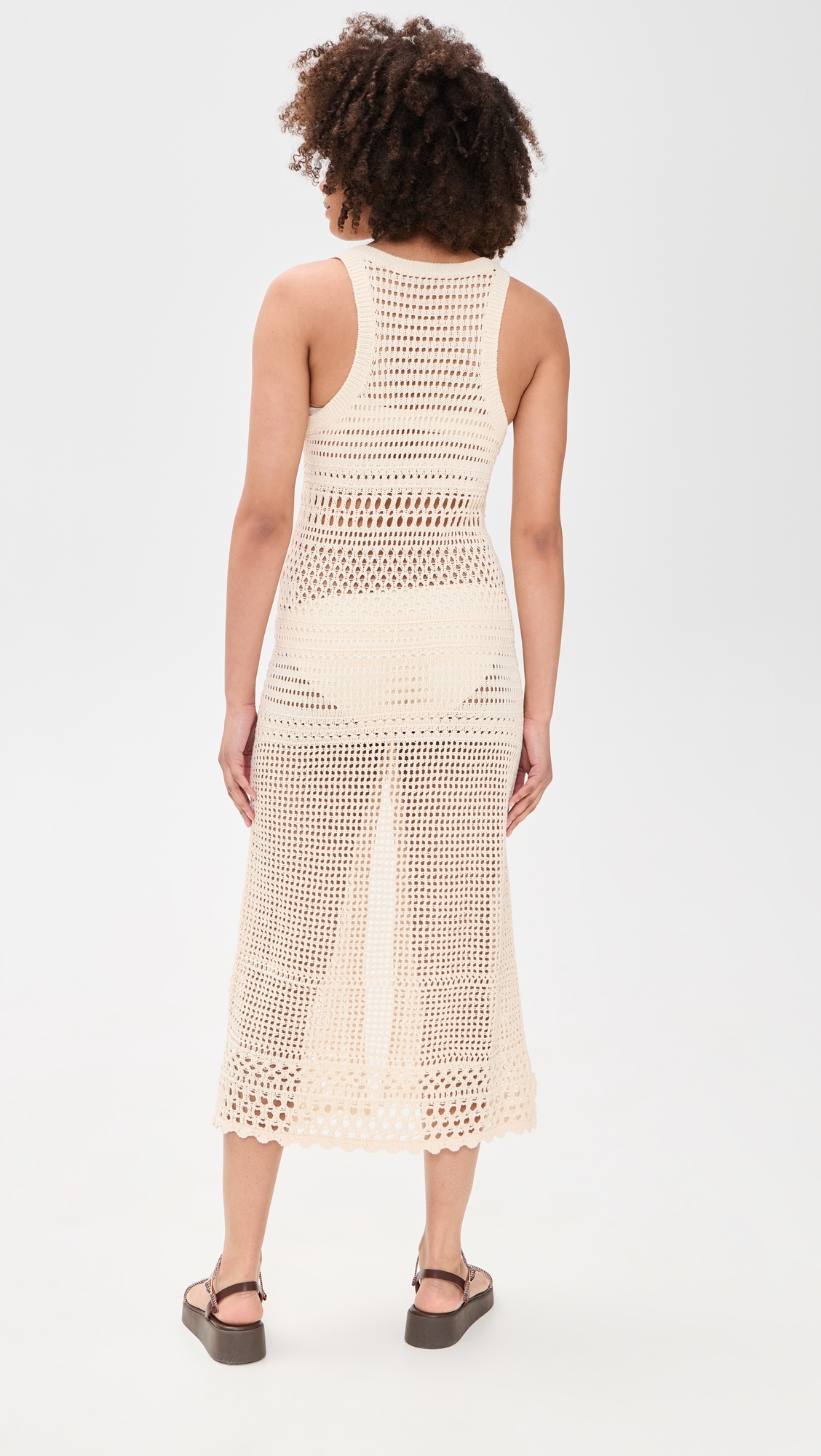 Zaro Dress Ecru
