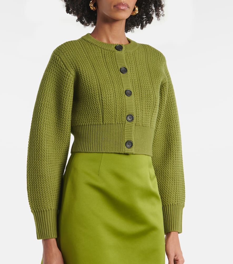 Albert cropped wool cardigan