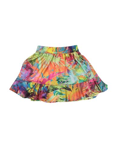 Kid Girl Kids' skirt Orange Size 10 Polyamide