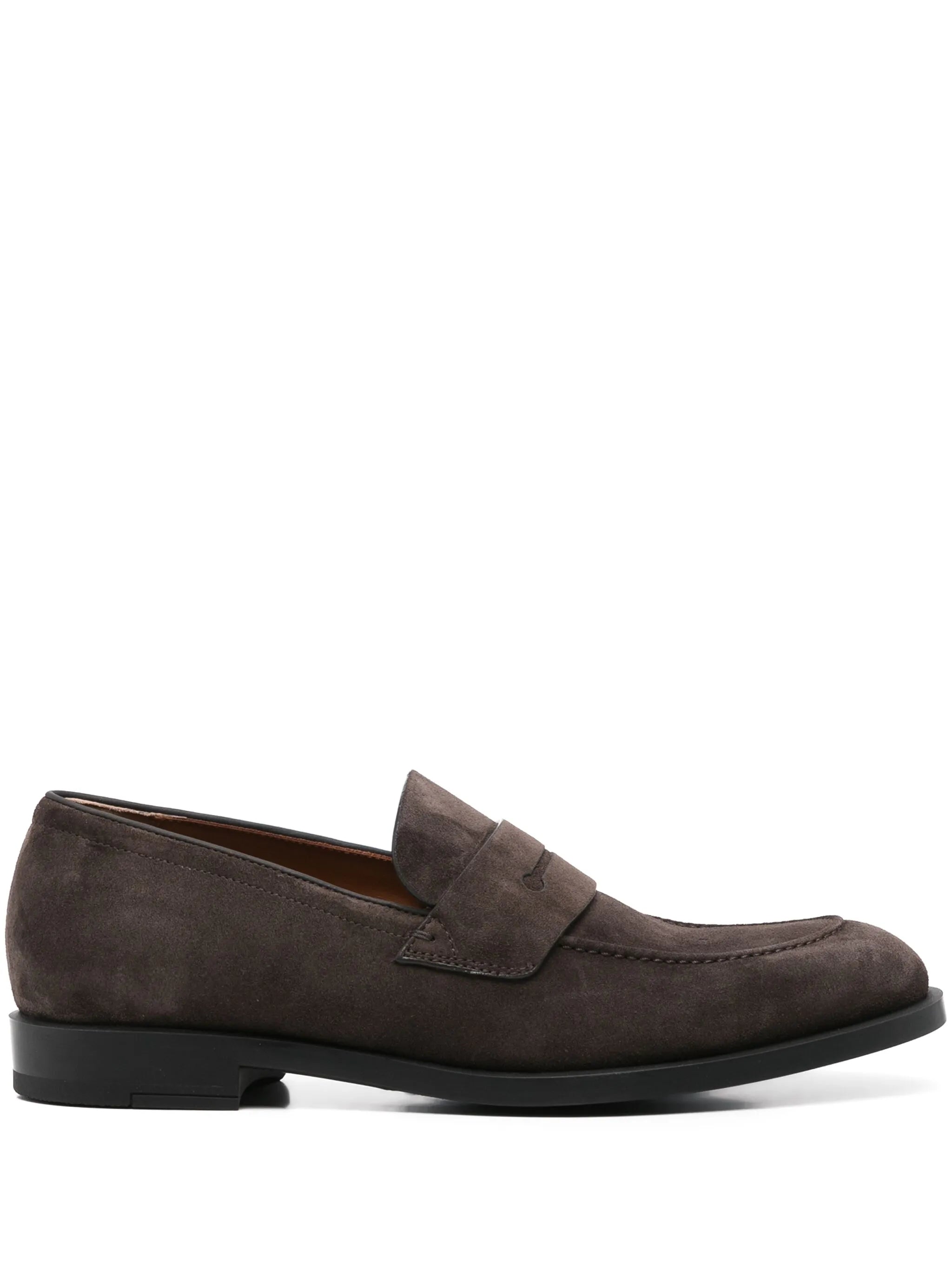 Suede Leather Laced Slip-Ons for Men